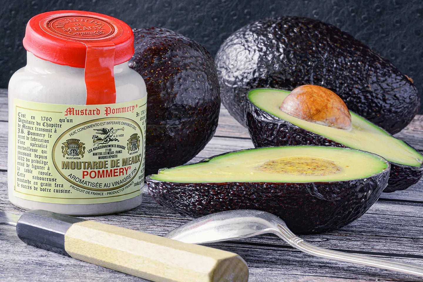 Avocado with old-fashioned dressing | Pommery recipe