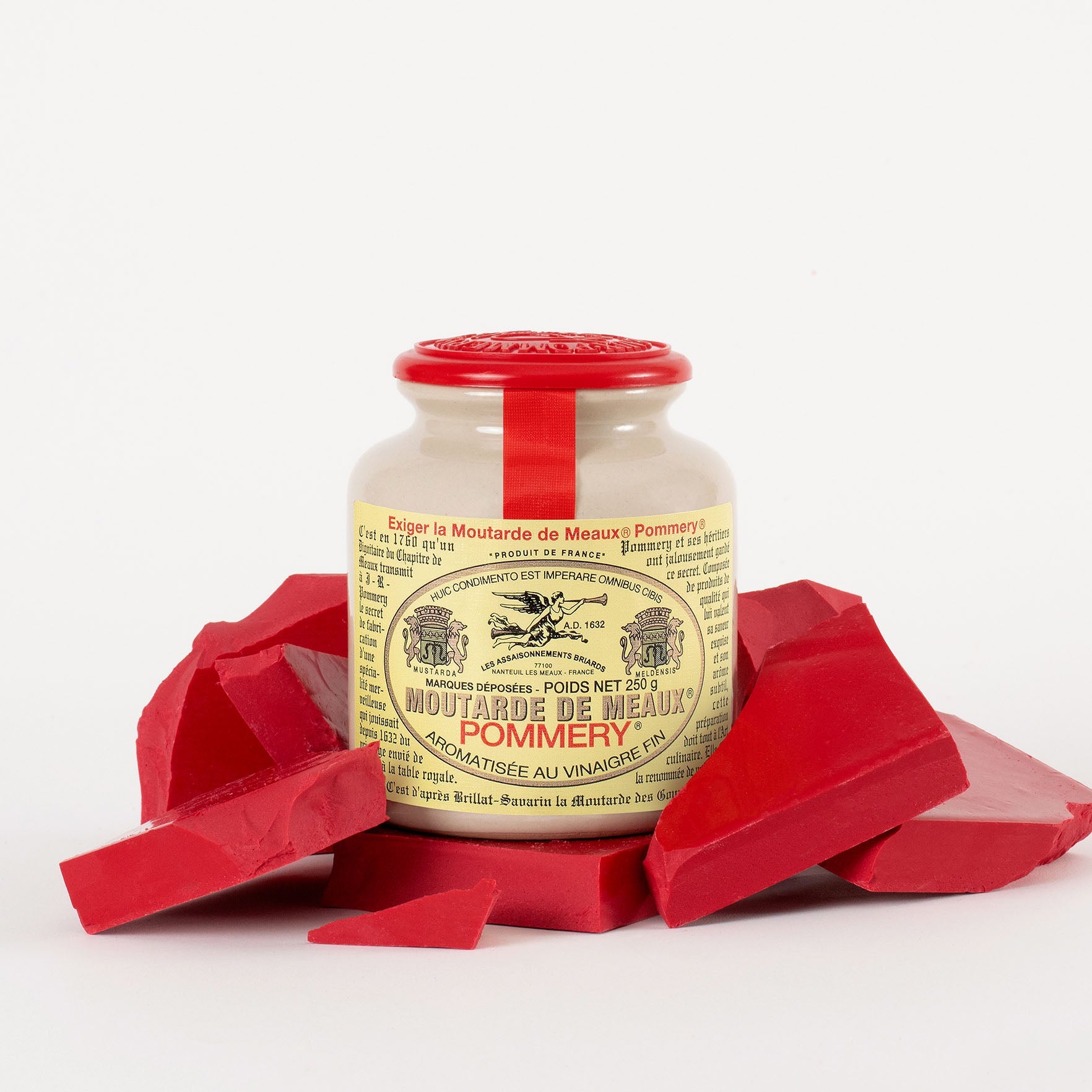 Moutarde de Meaux® Pommery® bouchon plastique 500G