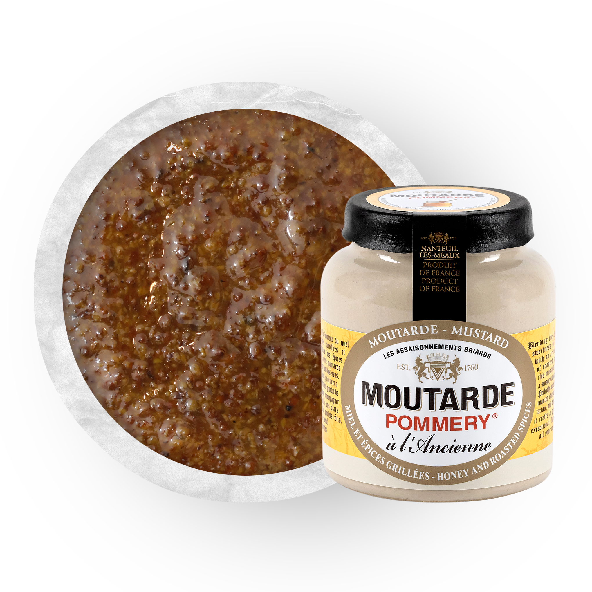 Texture de la Moutarde au Miel & épices grillées Pommery® 100g