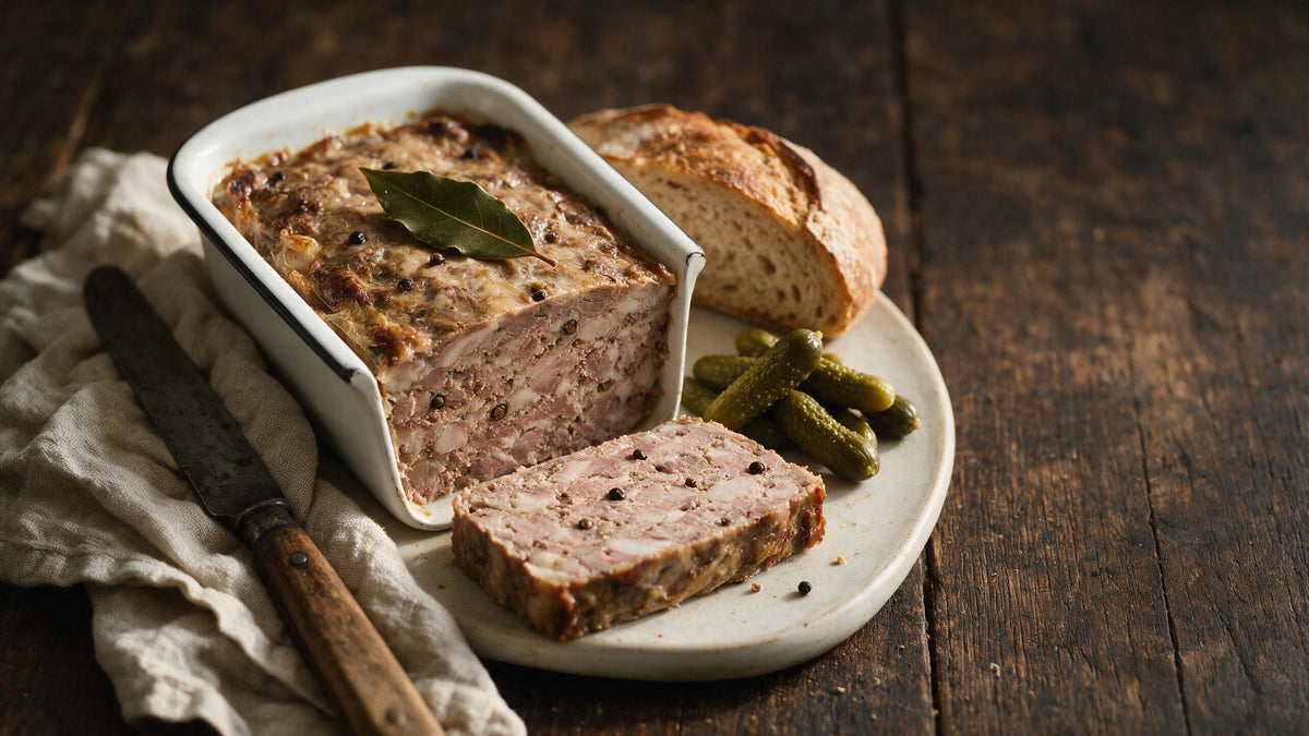 Terrine de campagne à la Moutarde Royale® au Cognac Pommery®