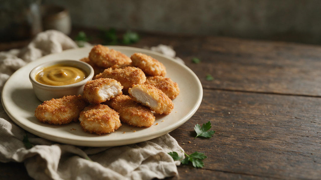 Nuggets de poulet maison et sauce à la Moutarde au Miel Pommery®