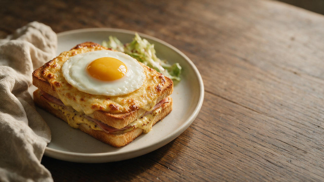 Croque-madame à la Moutarde de Meaux® Pommery®