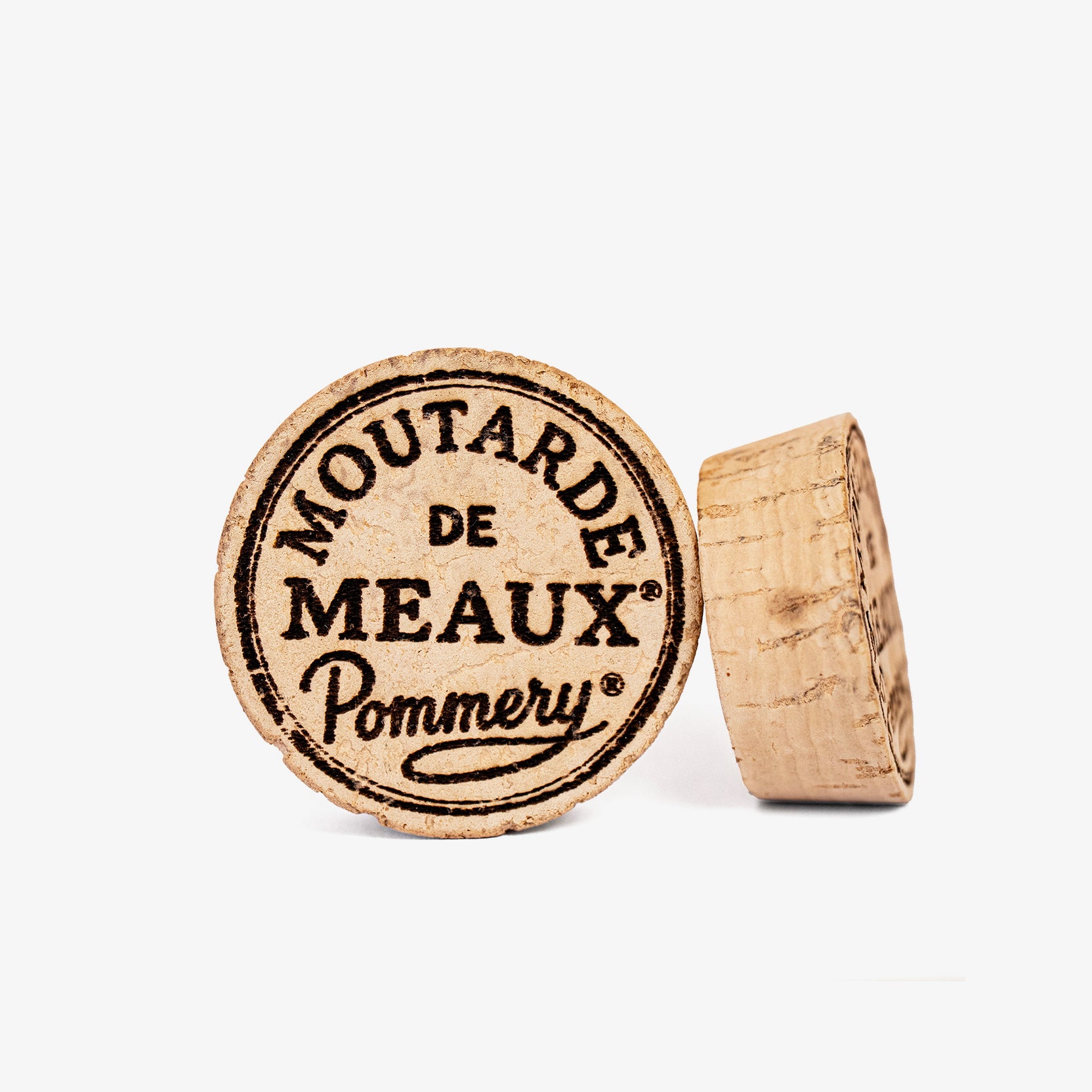 Bouchon liège 100% naturel Moutarde de Meaux® Pommery® 100g Les Assaisonnements Briards