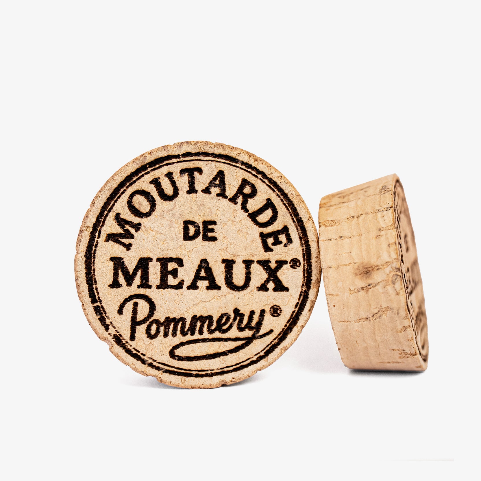 Bouchon liège 100% naturel Moutarde de Meaux® Pommery® 250g Les Assaisonnements Briards