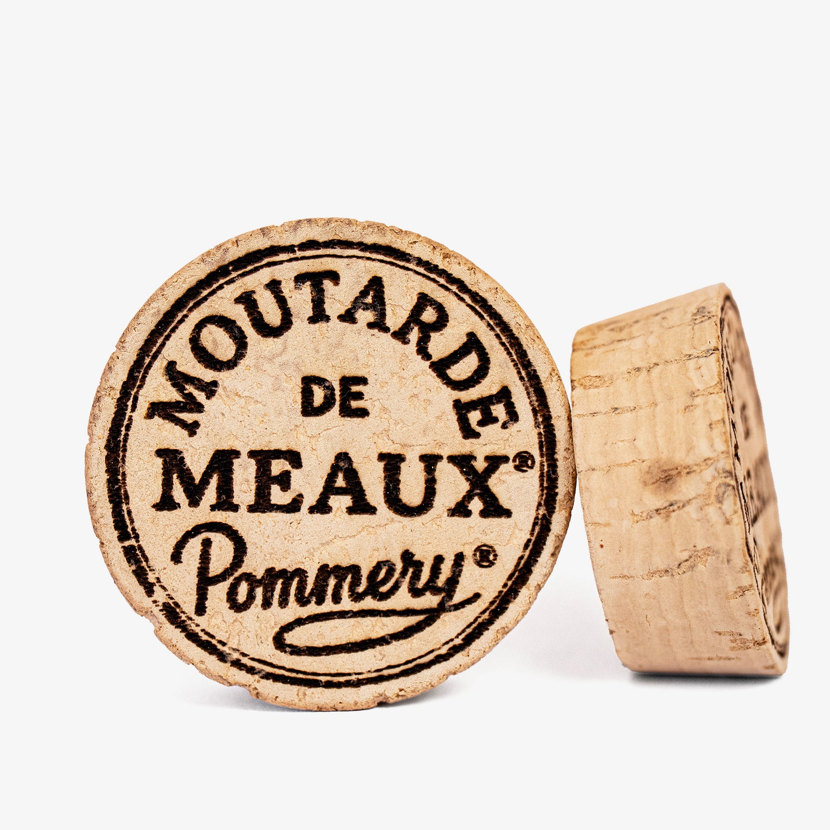 Bouchon liège 100% naturel Moutarde de Meaux® Pommery® 500g Les Assaisonnements Briards