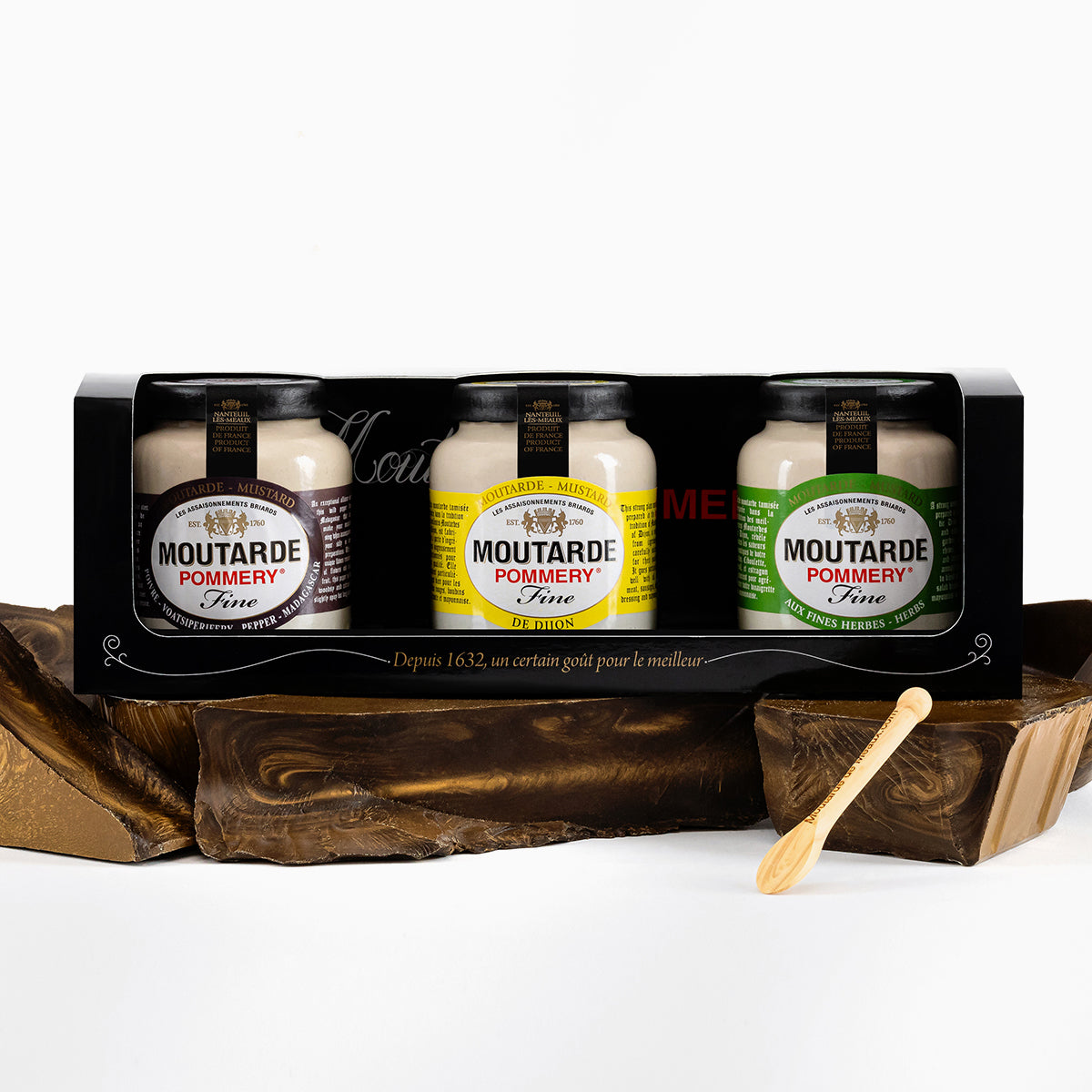 Coffret découverte Moutardes fines Pommery®
