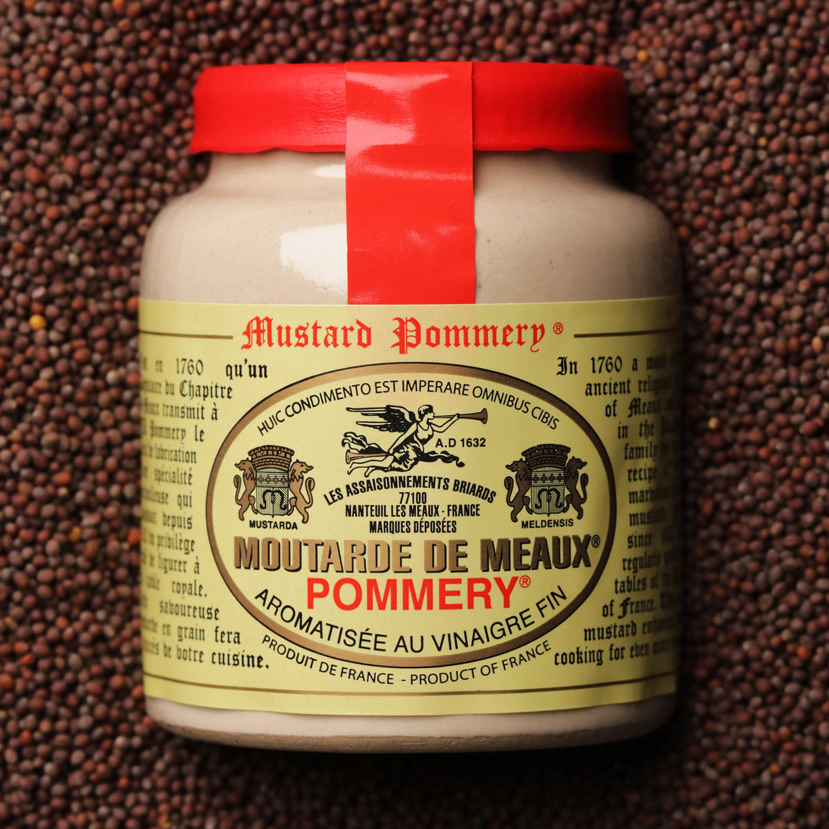 Mautarde Moutarde de Meaux® Pommery® Mustard 100g | Pommery® Mustards