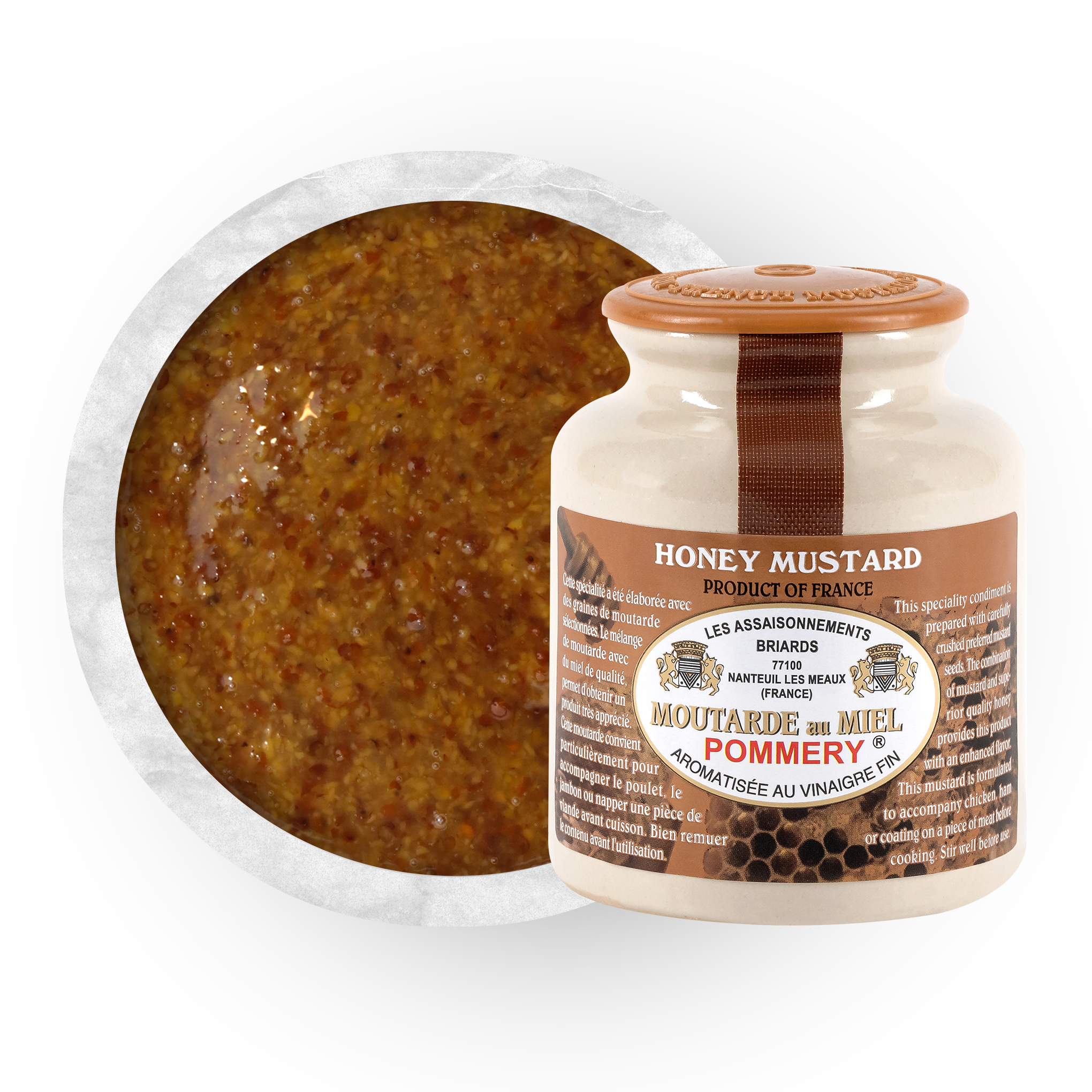Texture de la Moutarde au Miel Pommery® 250g