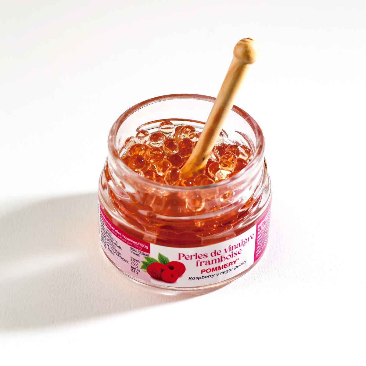Perles de vinaigre framboise Maison Pommery® 50g Les Assaisonnements Briards